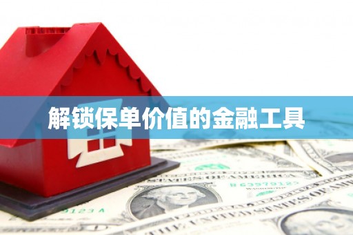 东平解锁保单价值的金融工具
