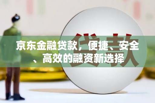 东平京东金融贷款，便捷、安全、高效的融资新选择